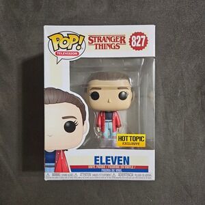 Funko Pop Stranger Things Eleven 827 Hot Topic Exclusive Vinyl Figure Red Jacket